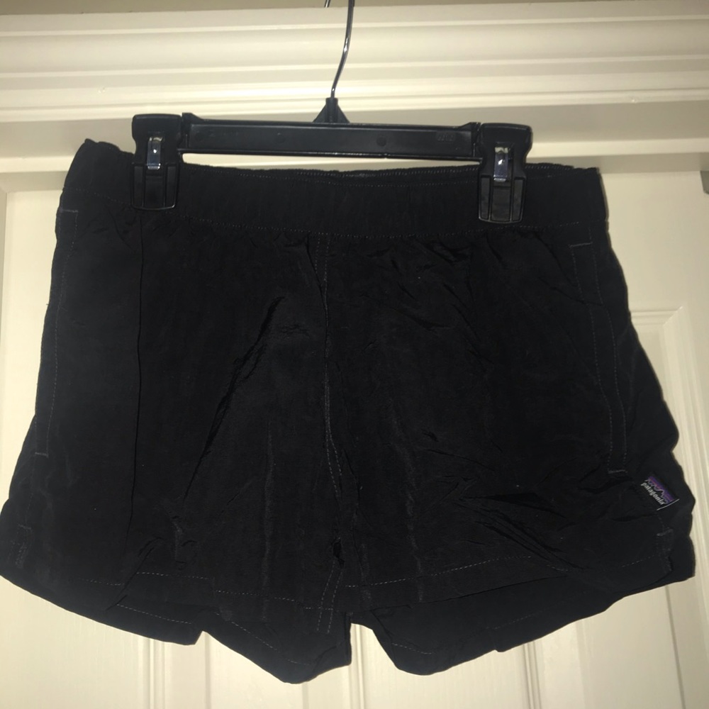 Black Patagonia shorts